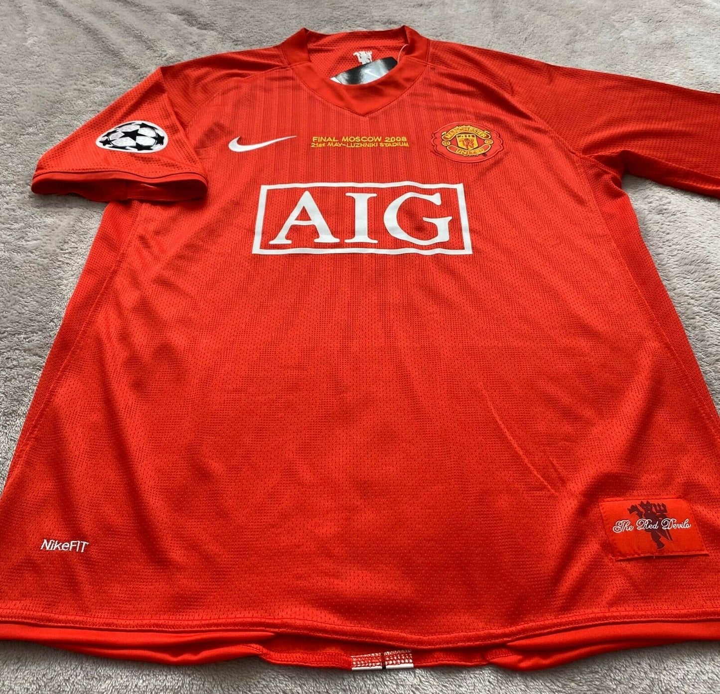 Cristiano Ronaldo Manchester United Trikot 2008 – Champions League Finale