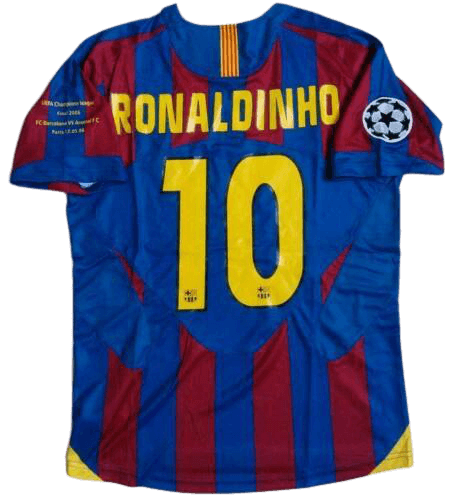 Ronaldinho 2006 – FC Barcelona Heimtrikot #10 (Champions League)