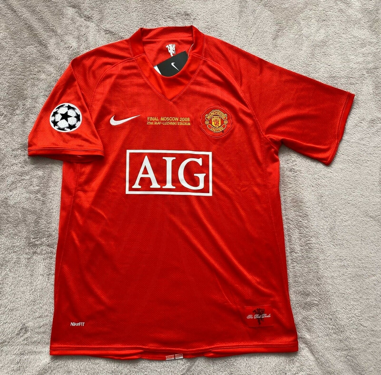 Cristiano Ronaldo Manchester United Trikot 2008 – Champions League Finale